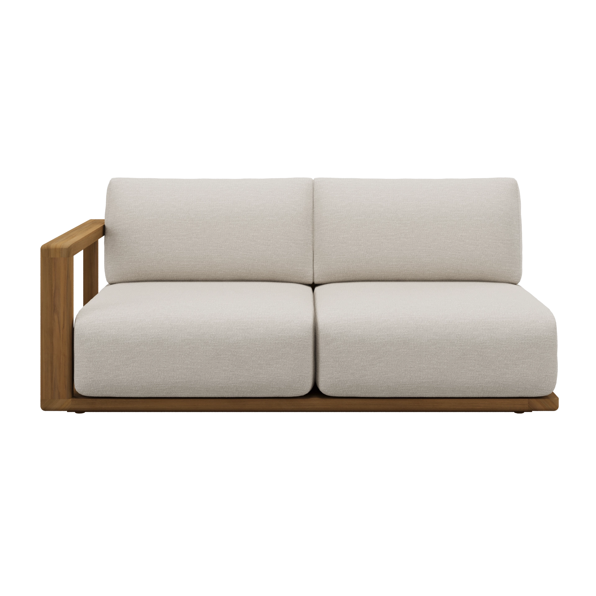 Cube Sectional Sofa End Seater