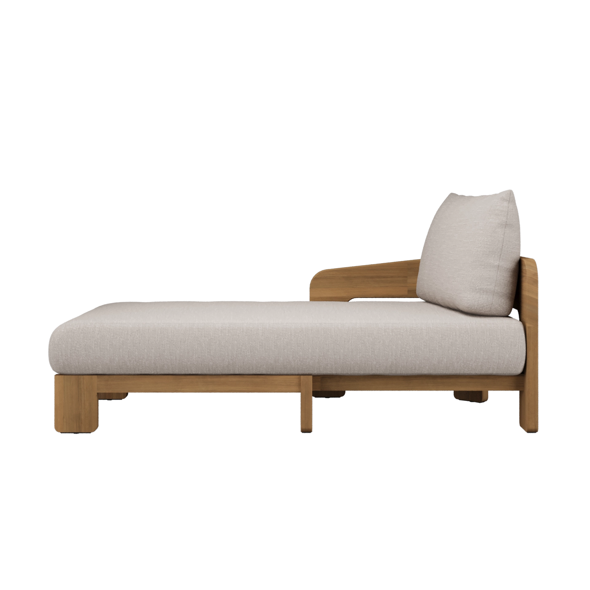 Curve Sectional Chaise Left Arm