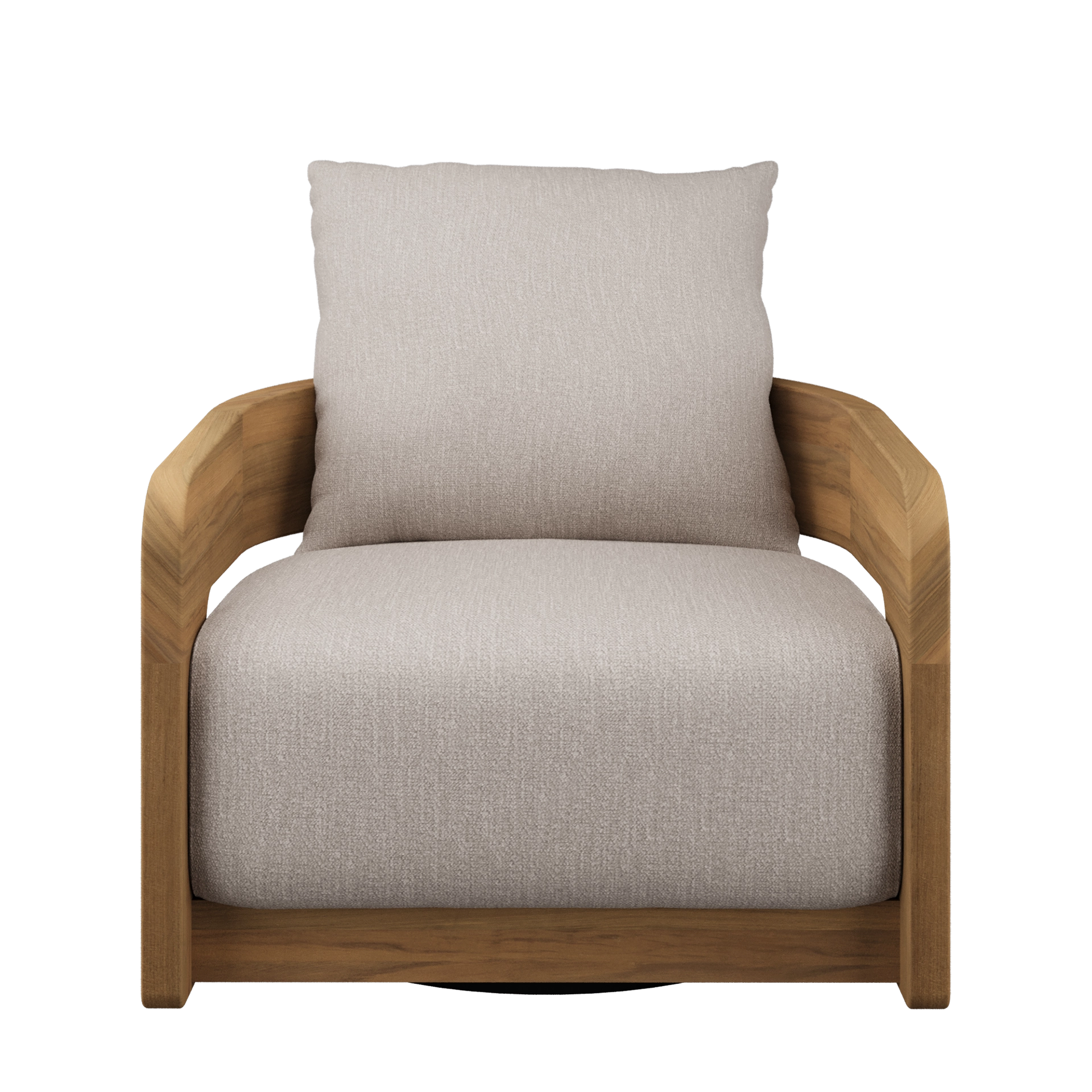Curve Swivel Lounge Chair