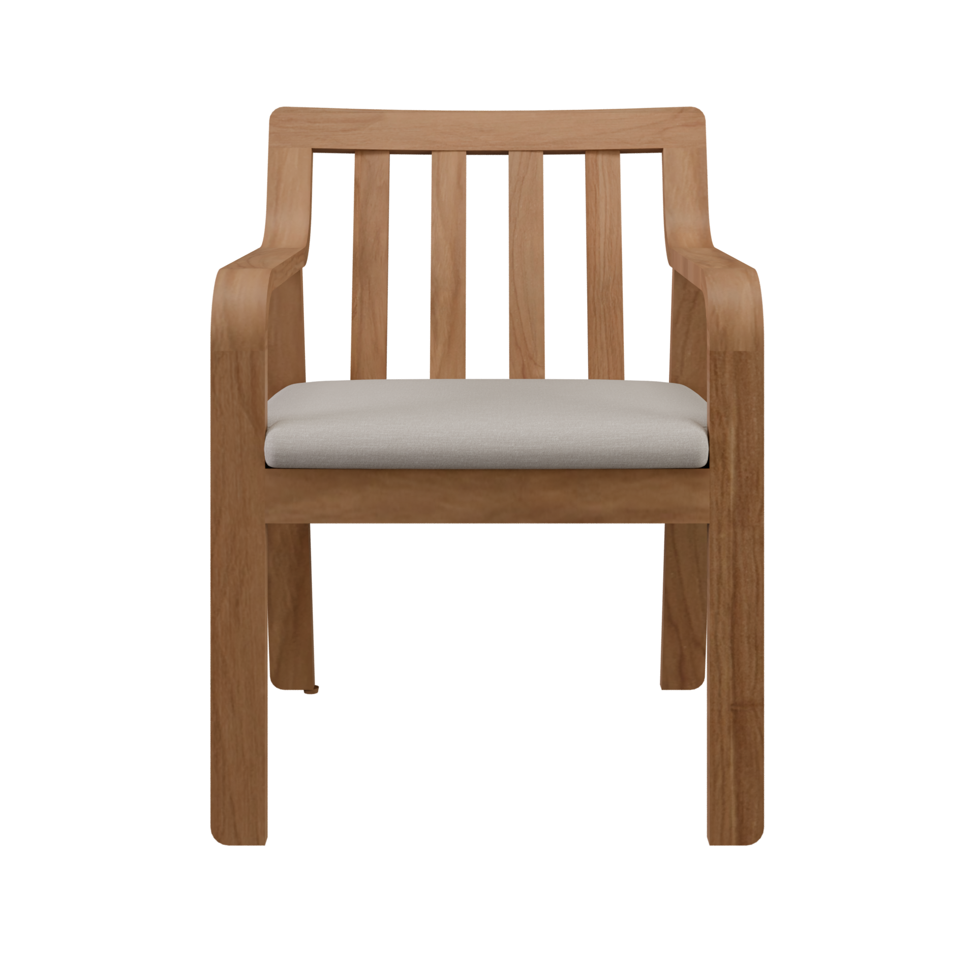 Profile Dining Chair with Arms